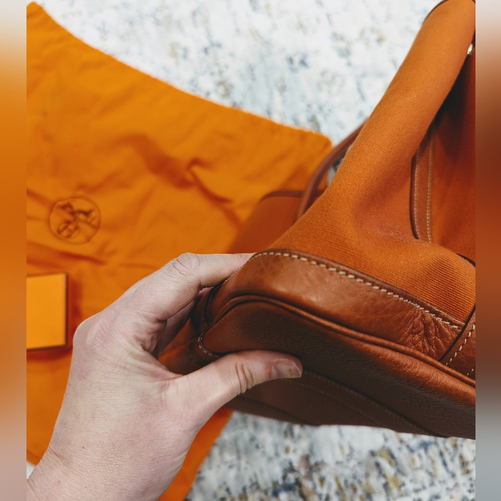 SOLD 1️⃣4️⃣5️⃣0️⃣ Hermes 🧡 Garden party tote!Excellent pre-loved condition - Picture 10 of 16